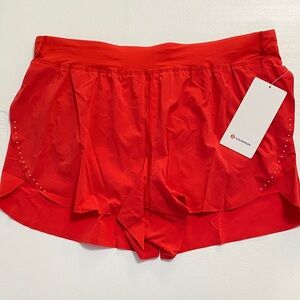 Lululemon - Fast and Free High Rise Split Short 3” - NWT